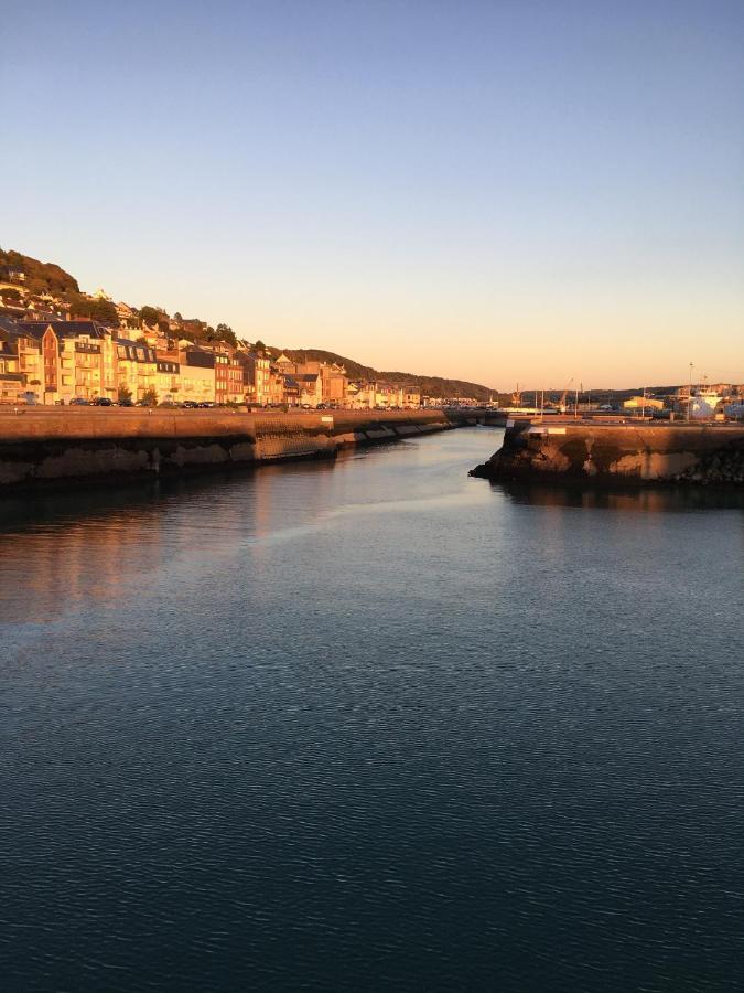 Le Ponton Lägenhet Fécamp Exteriör bild