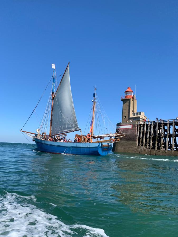 Le Ponton Lägenhet Fécamp Exteriör bild