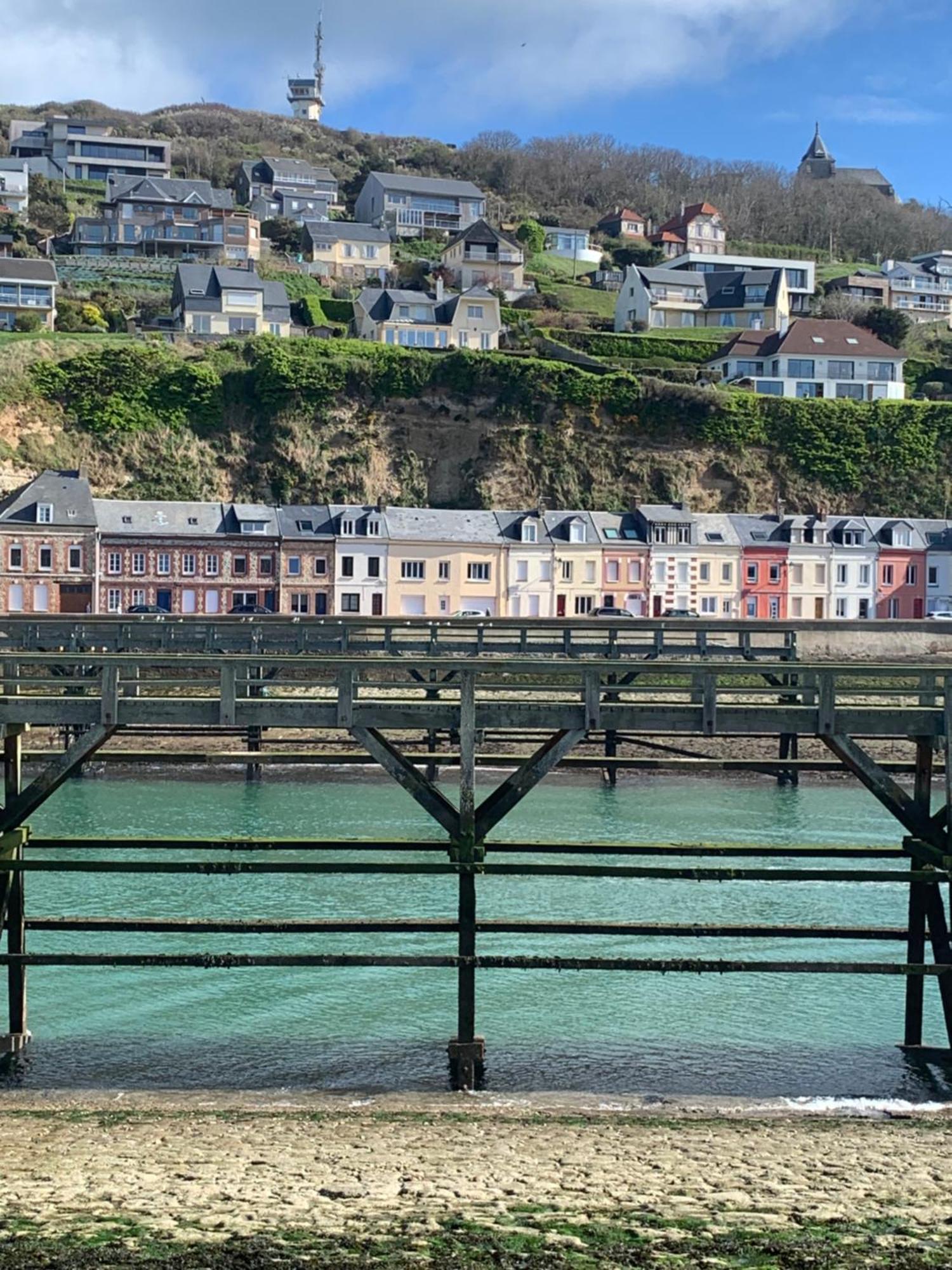 Le Ponton Lägenhet Fécamp Exteriör bild